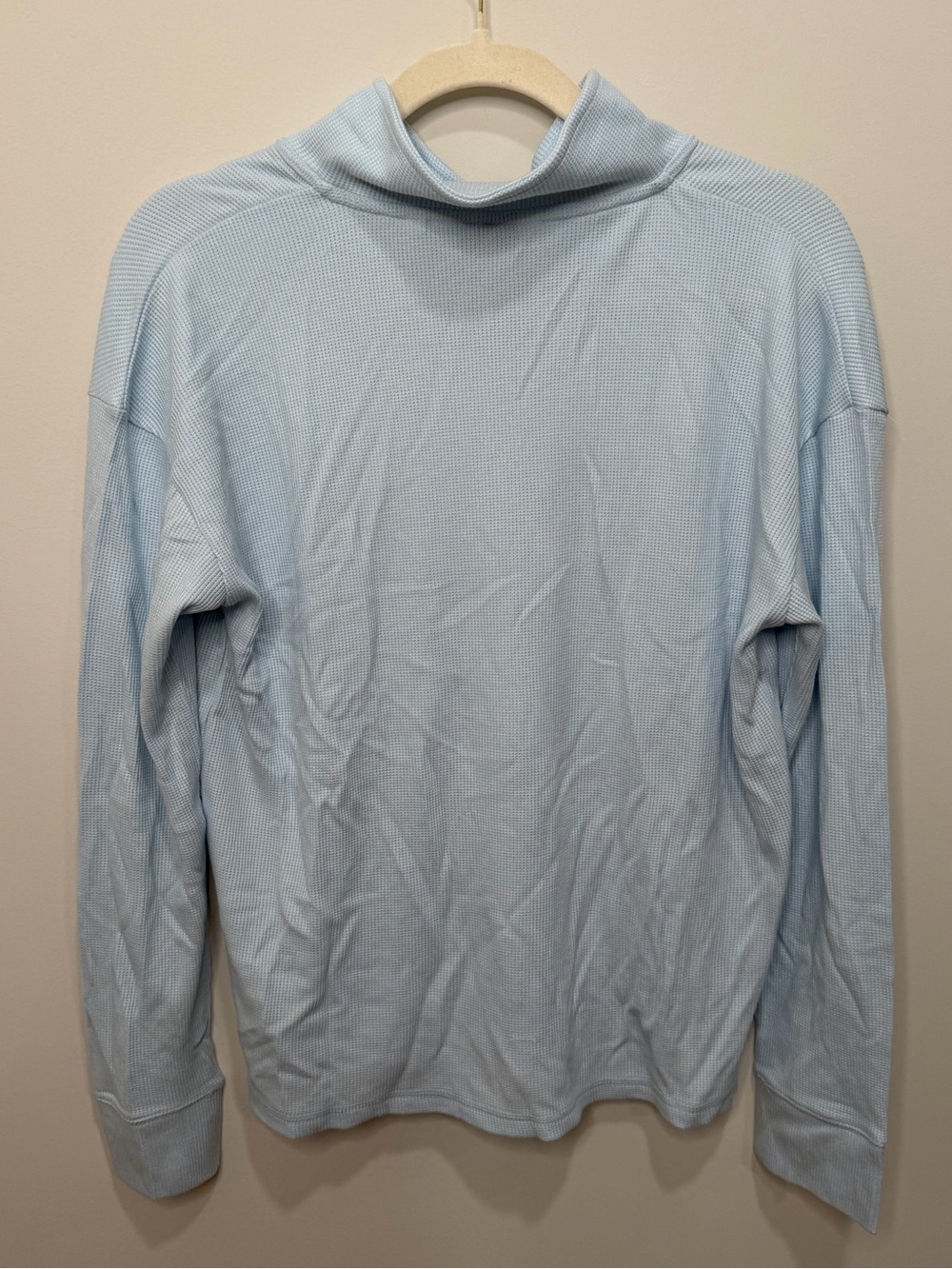 Vineyard Vines Dreamcloth Waffle Polo Top Ice Water Blue NWT Size Medium‎ - Picture 4 of 4